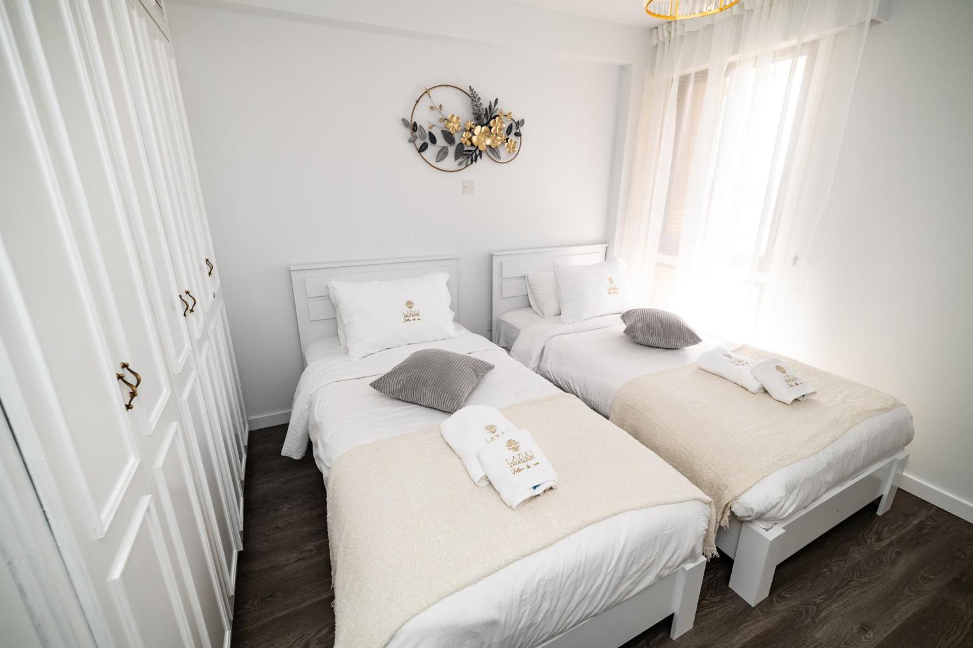 Lazuli Beachfront Sea View Ap144 Larnaca Exterior foto