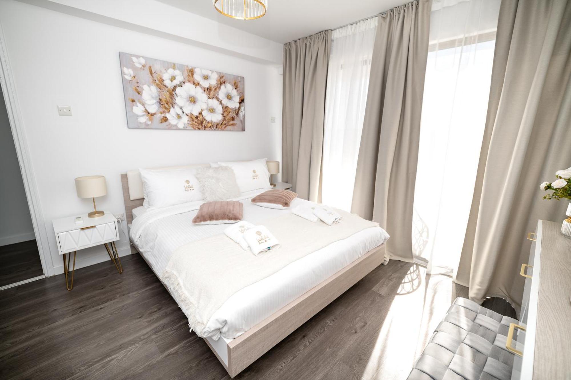 Lazuli Beachfront Sea View Ap144 Larnaca Exterior foto